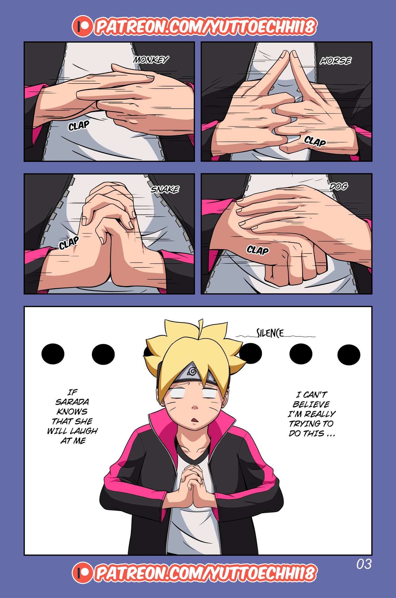 Boruto's Erotic Adventure   - english page 4 full