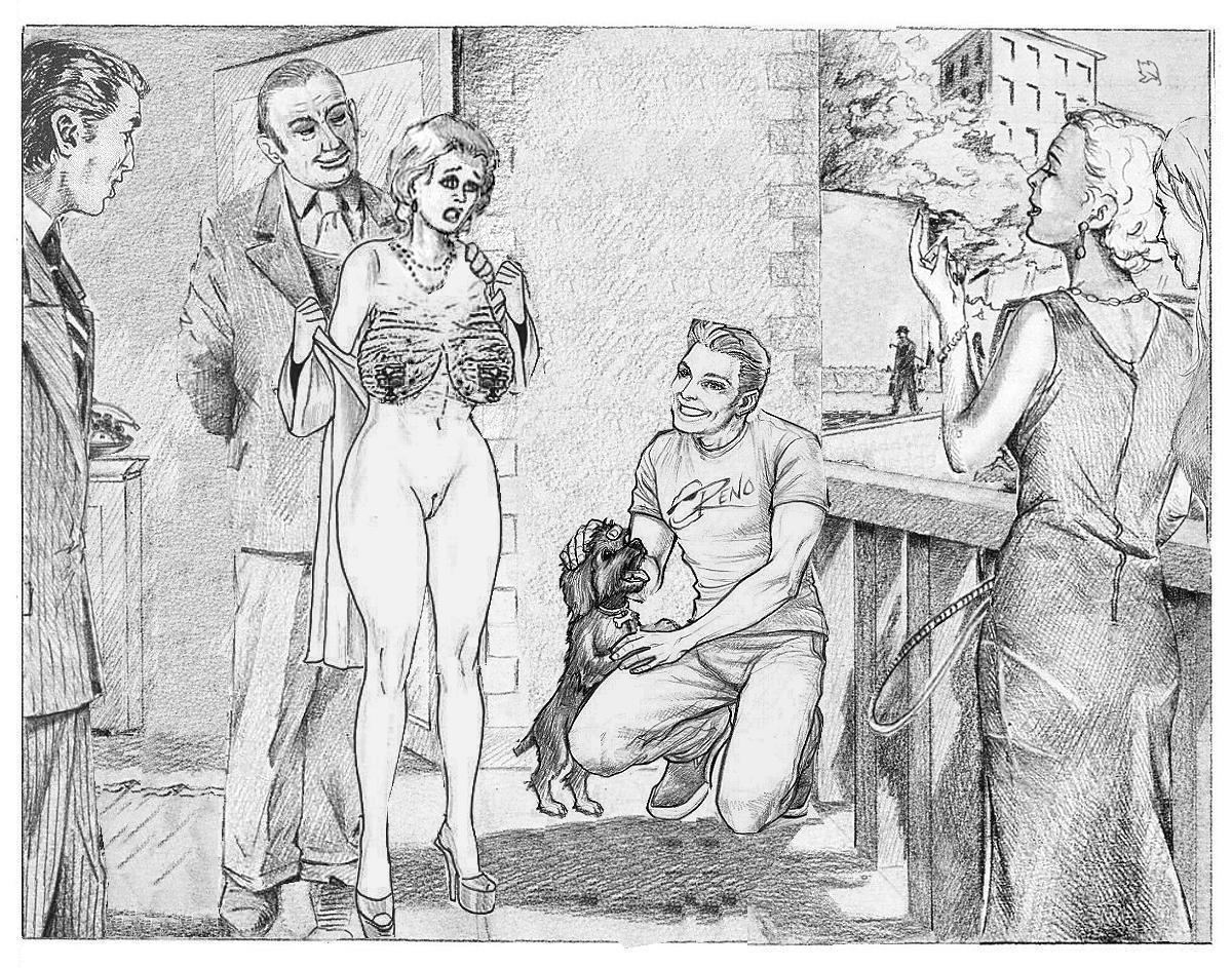 Joseph Farrel - Re-drawings 1 "Housewives in despair" page 1 full