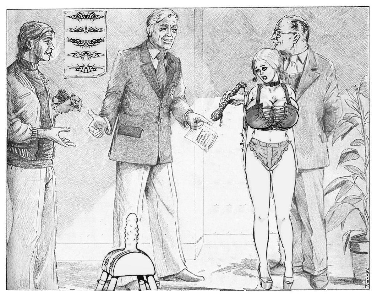 Joseph Farrel - Re-drawings 1 "Housewives in despair" page 6 full