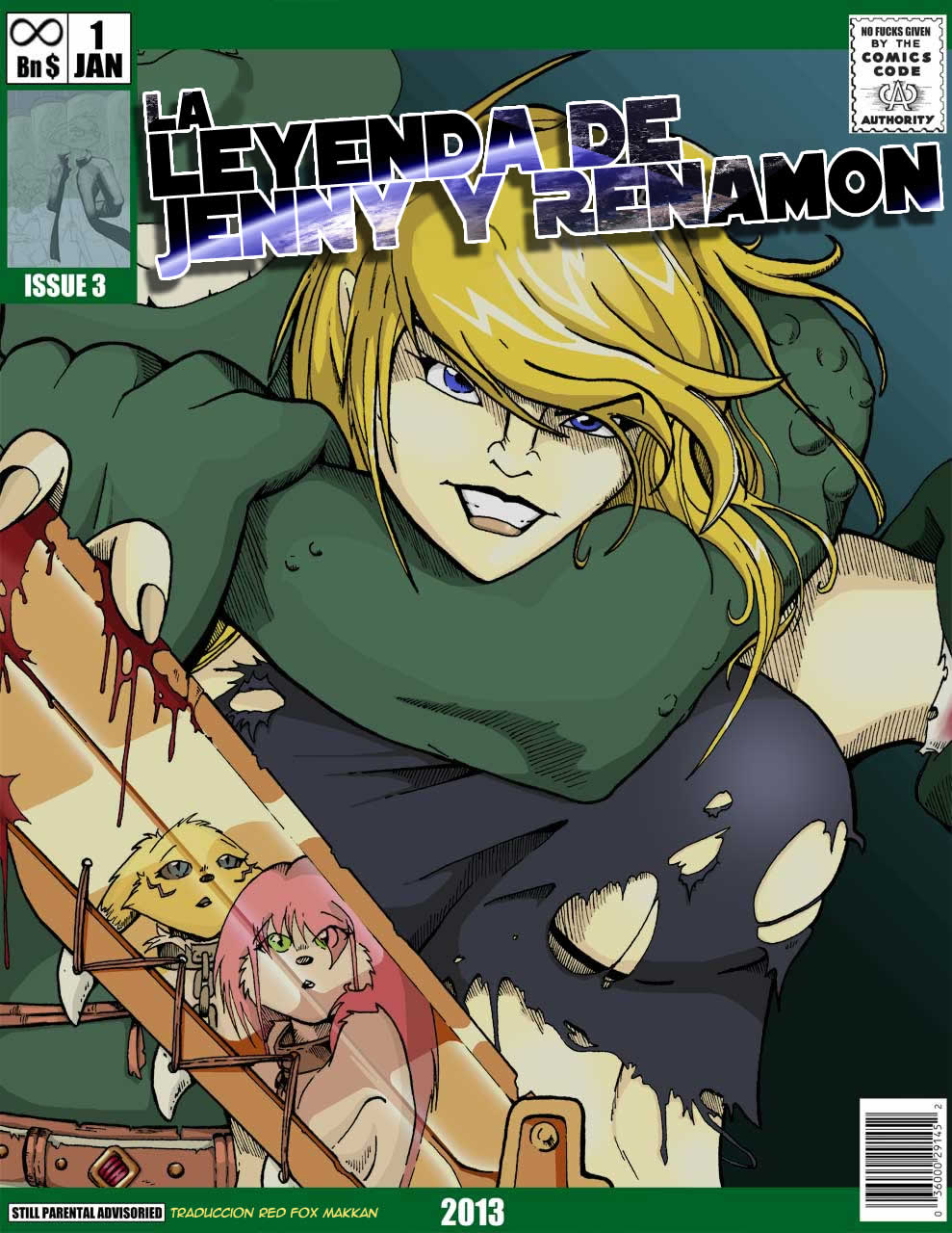 La Leyenda de Jenny y Renamon 03 page 1 full