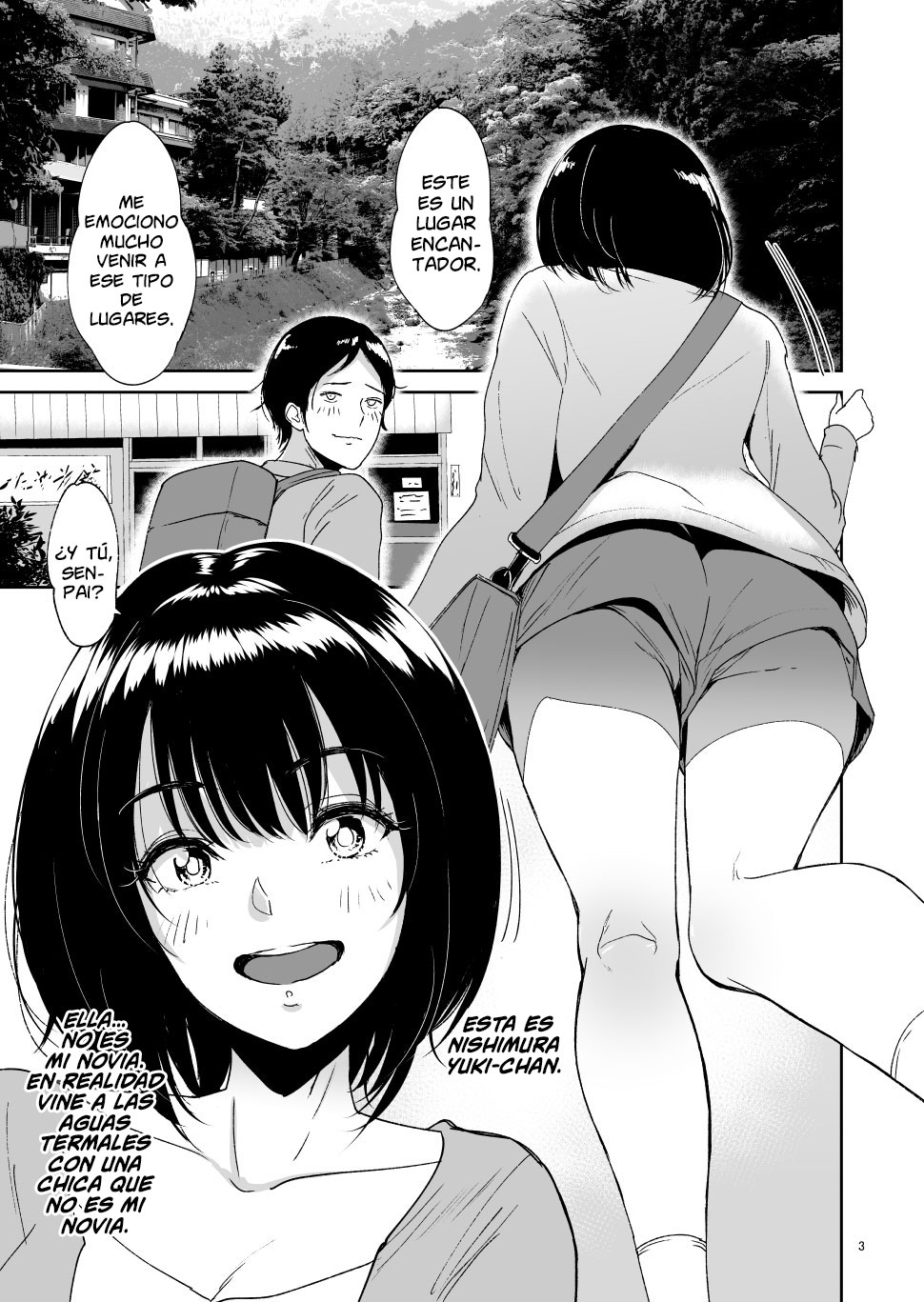 Kouhai Tanetsuke Onsen - Nishimura Yuki-chan ni Marking page 3 full