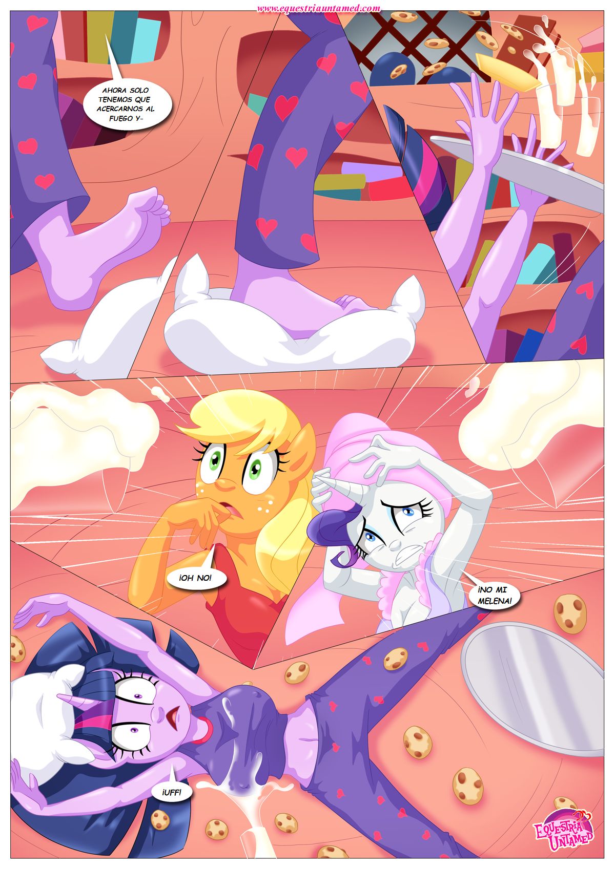 Pijamada Fuera de La Lista | My Little Pony page 4 full