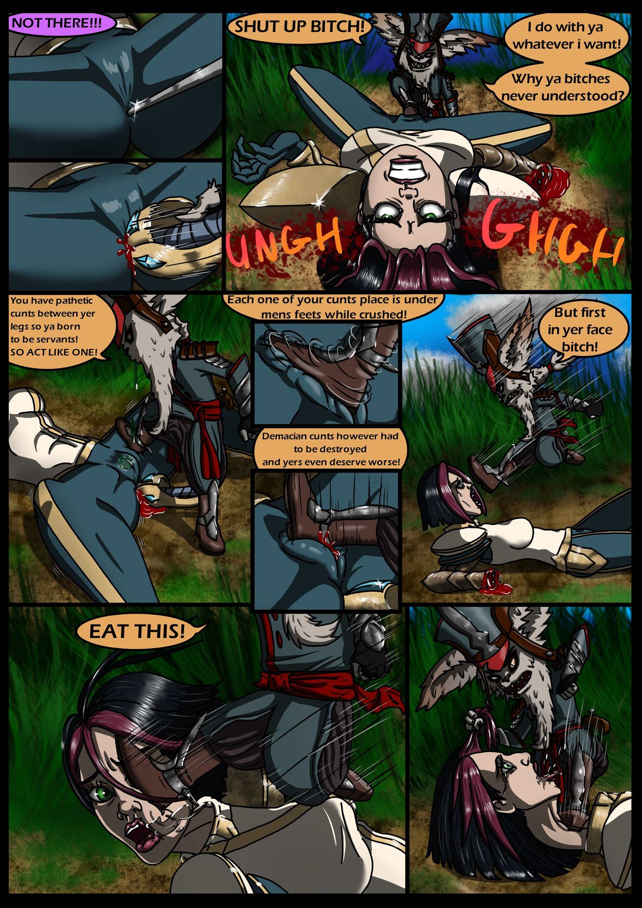 The Feeder half comic 15+2 page page 6 full