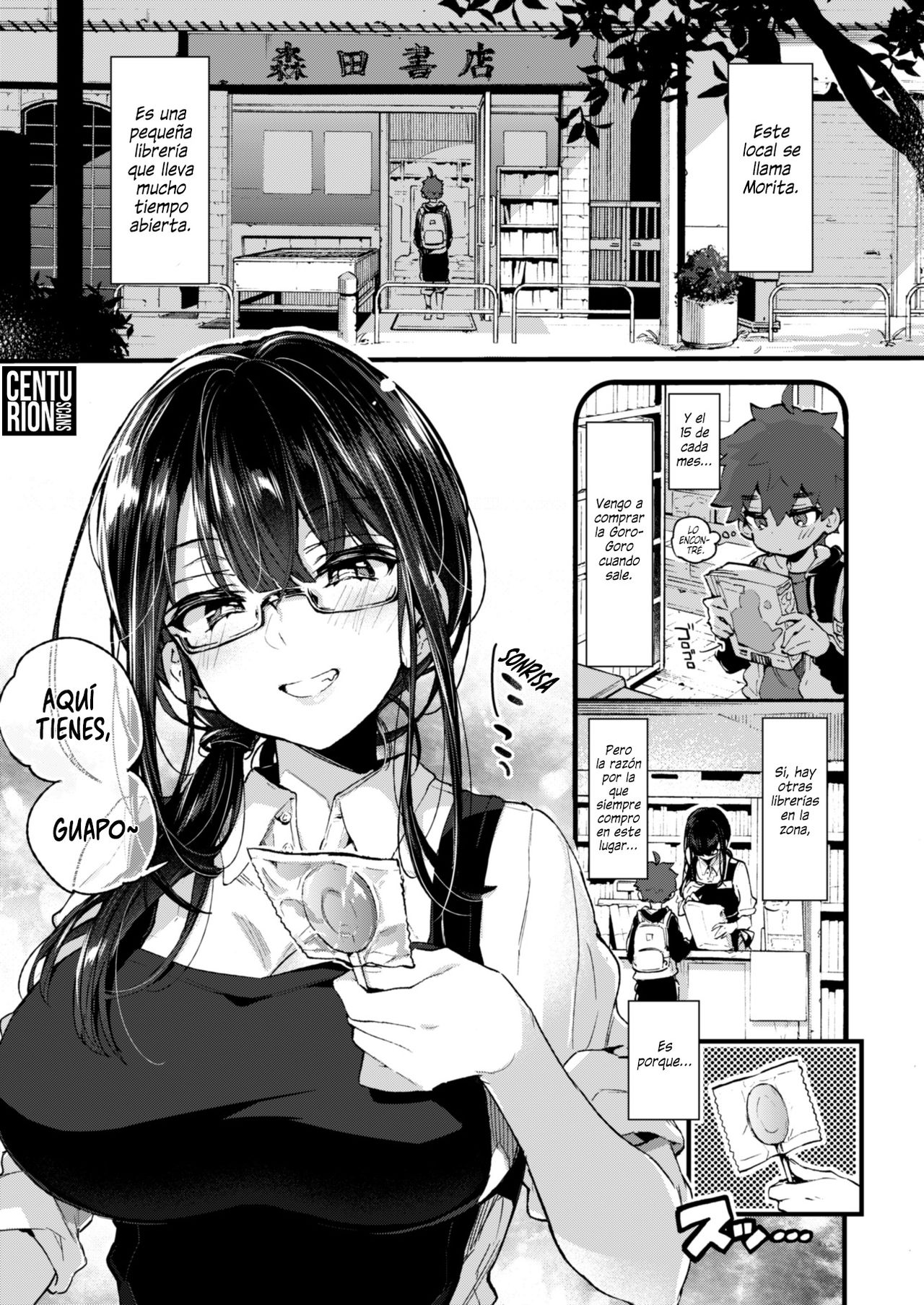 Boku to Shoten no Onee-san | Yo y la Onee-san de la Librería page 4 full