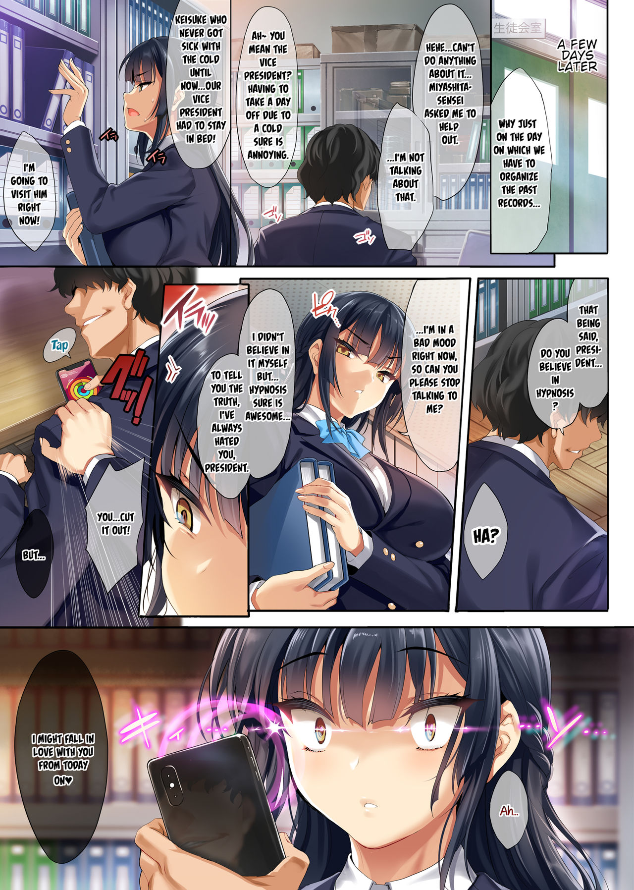 Takabisha na Seitokaichou o Appli de Juujun Choukyou page 7 full