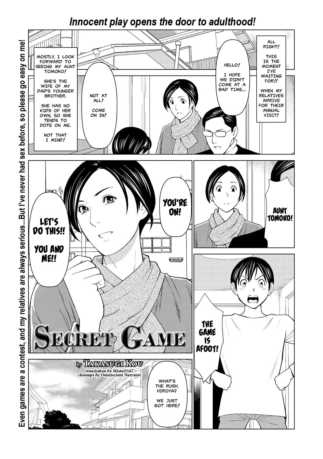 Himitsu no Shoubu | The Secret Game - Page 1 - IMHentai