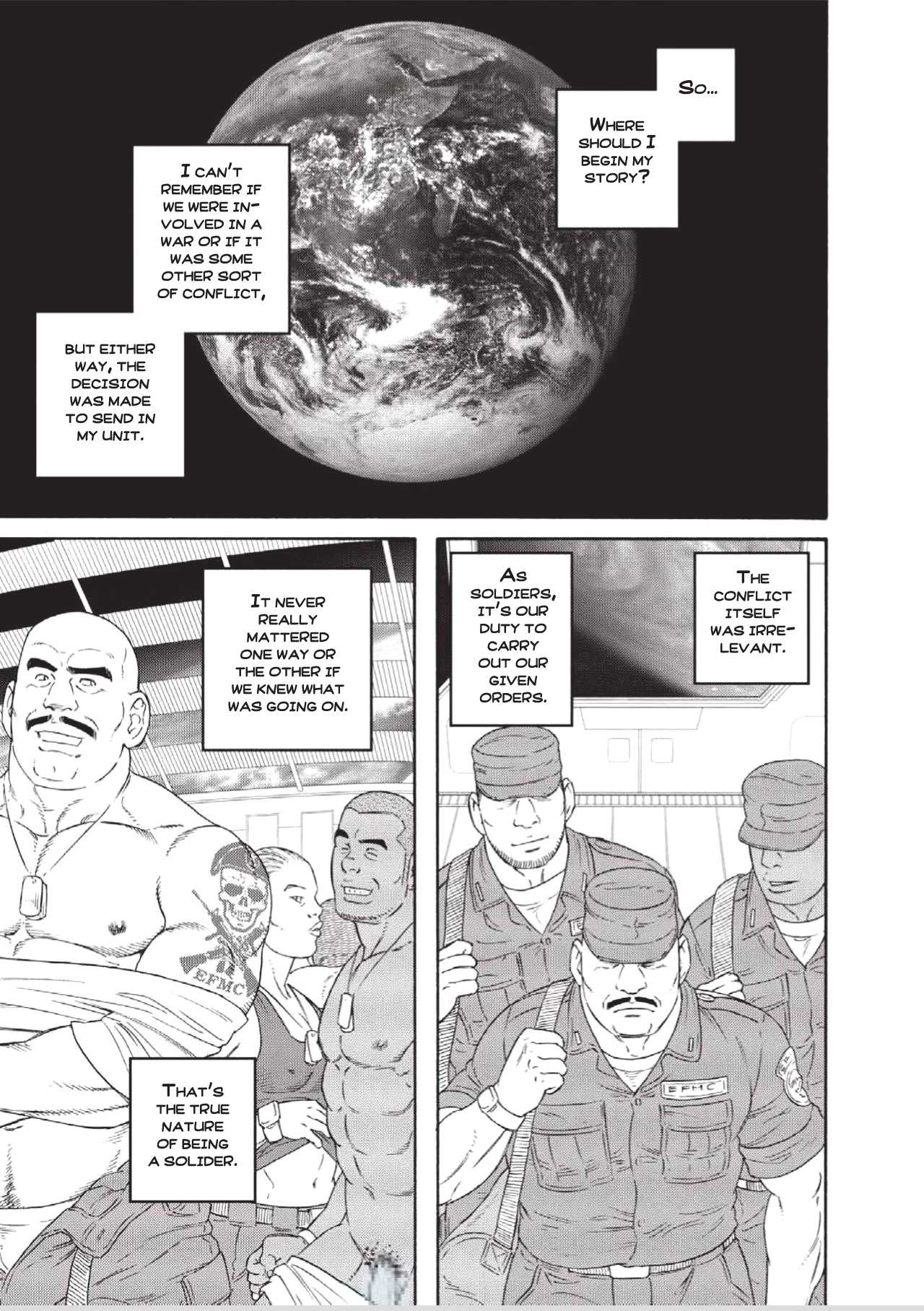 Planet Brobdingnag chapter 1-8 page 1 full