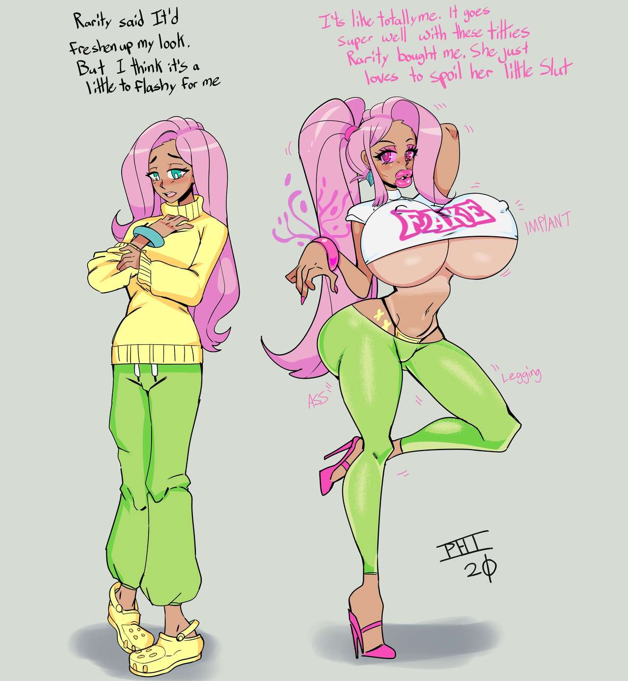 Bimbofied My Little Ponies page 9 full