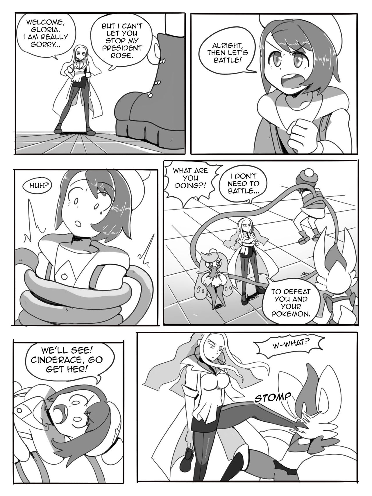 Pokephilia: Oleana vs Gloria page 4 full