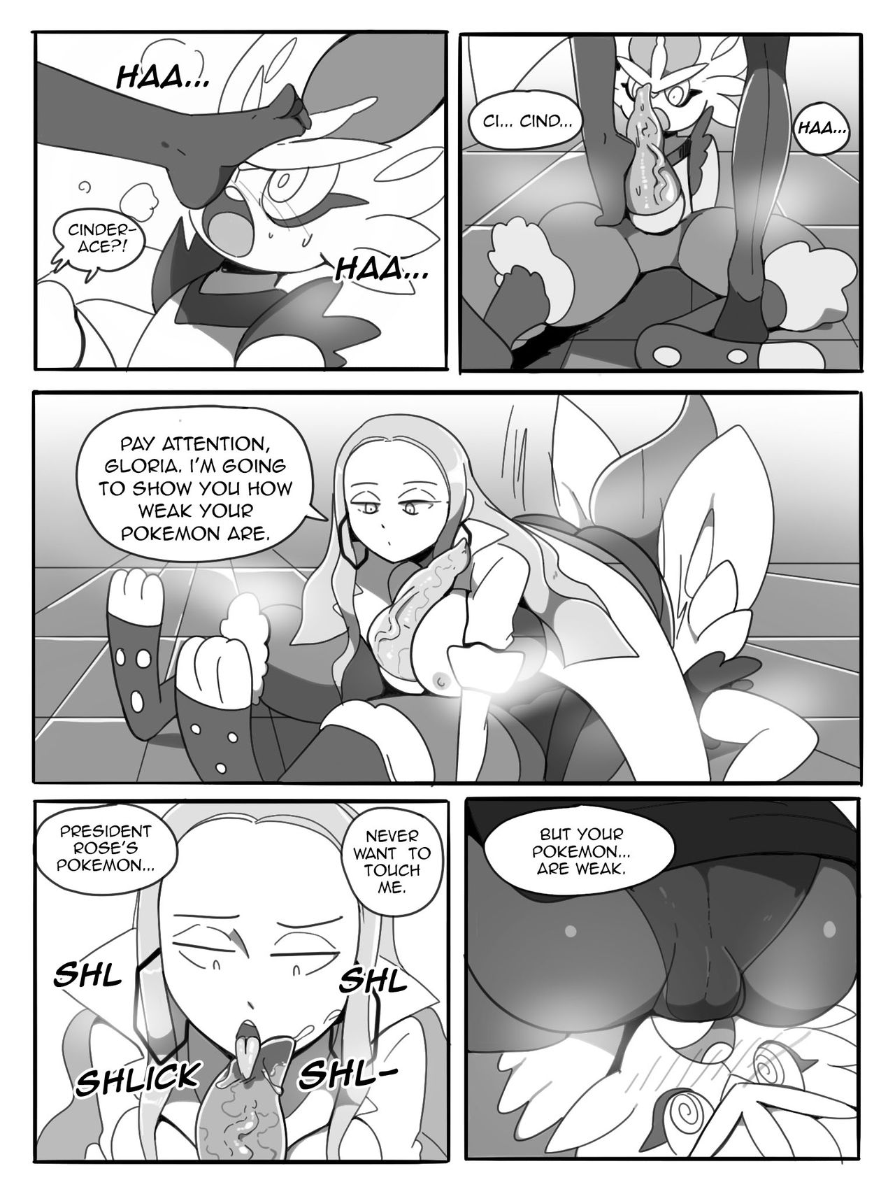 Pokephilia: Oleana vs Gloria page 5 full