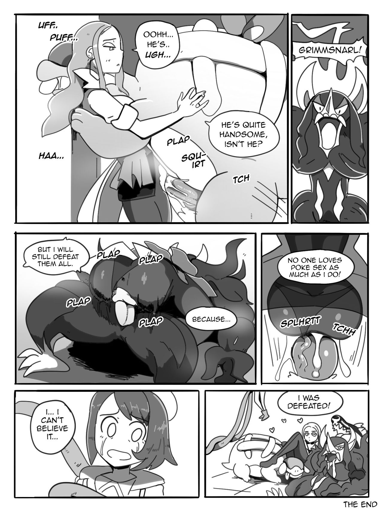 Pokephilia: Oleana vs Gloria page 7 full