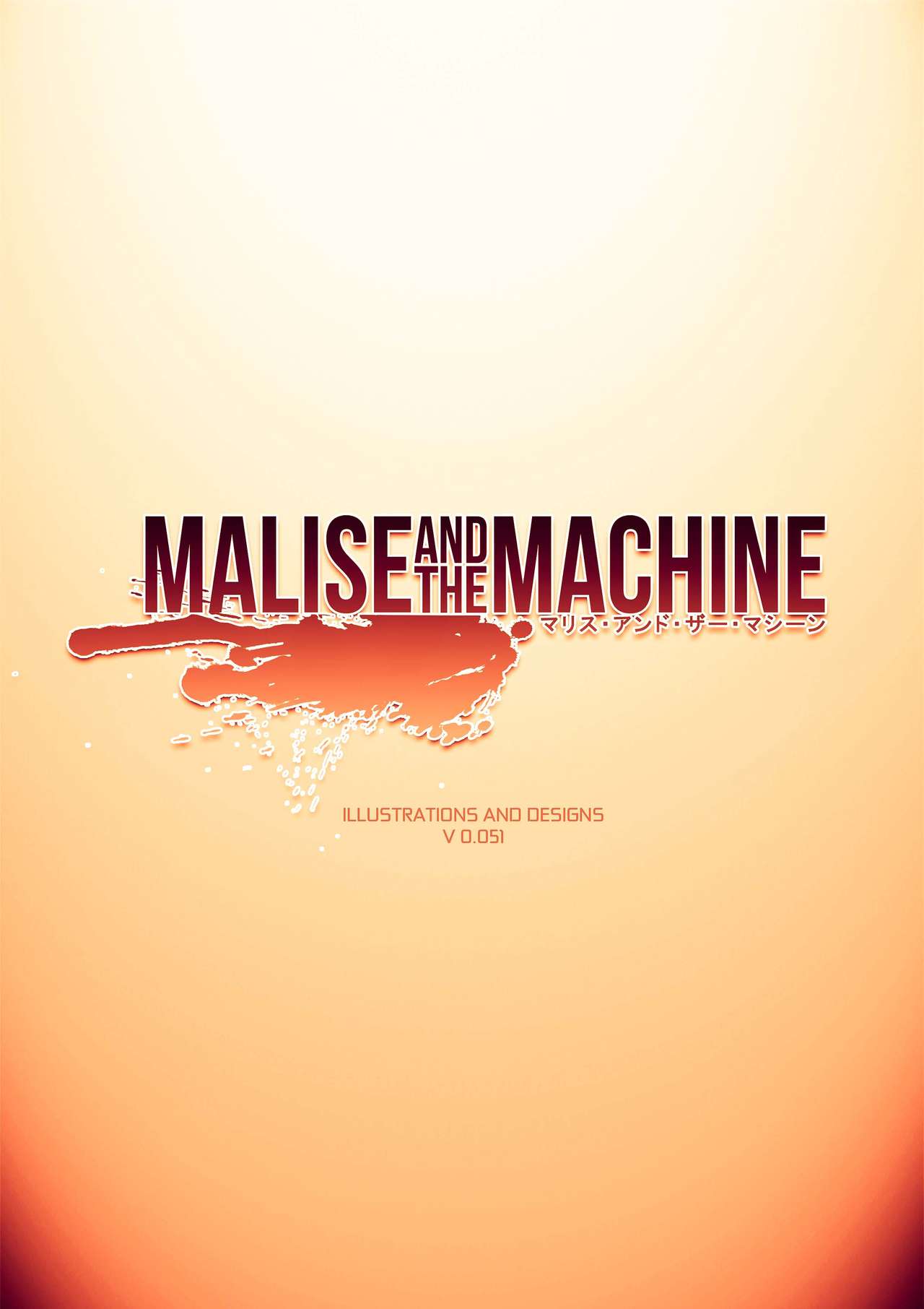 Malice and the Machine - Artbook page 1 full