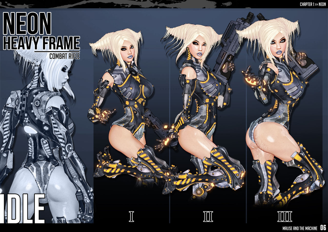 Malice and the Machine - Artbook page 6 full