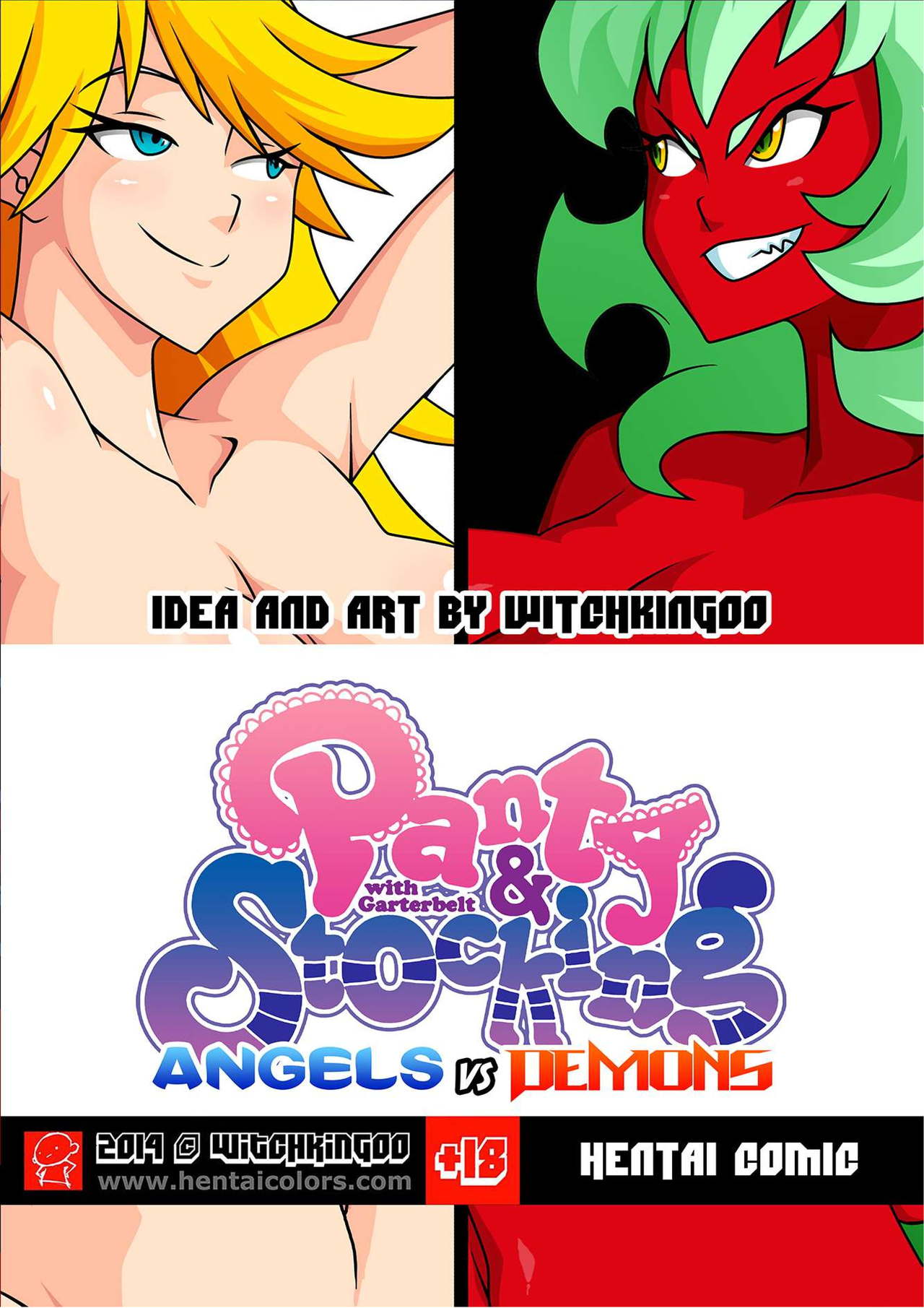 Panty and Stocking - Angels vs Demons page 1 full