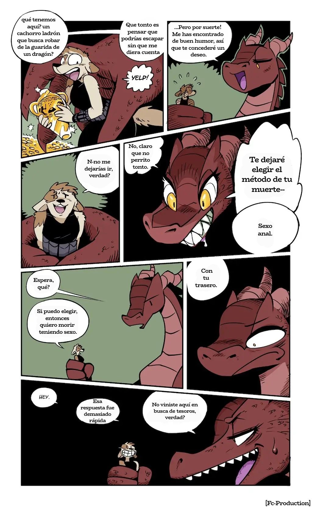Death by Dragon Butt page 1 full