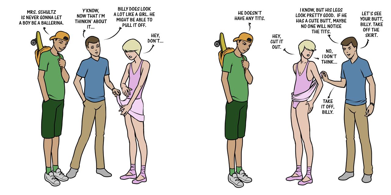 The Misadventures of Billy the Femboy - Billy the Ballerina page 3 full