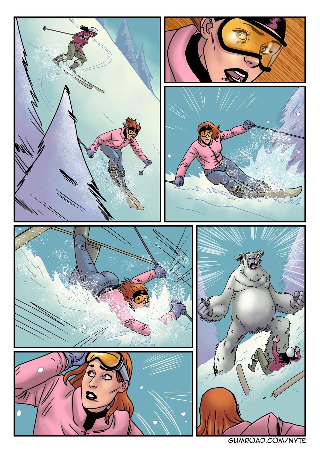 Cryptid Series: Yeti page 10 full