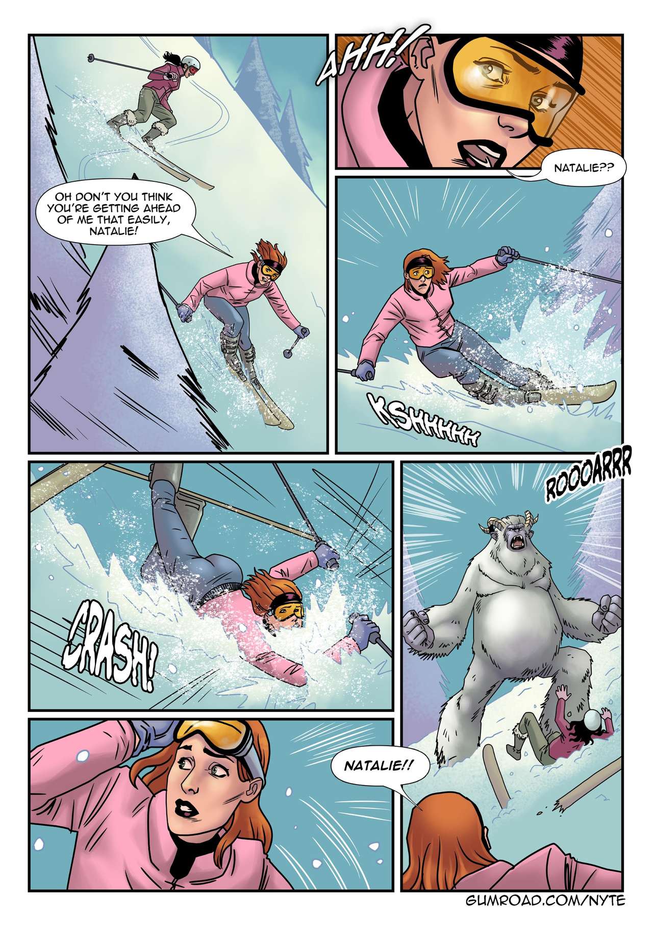 Cryptid Series: Yeti page 2 full
