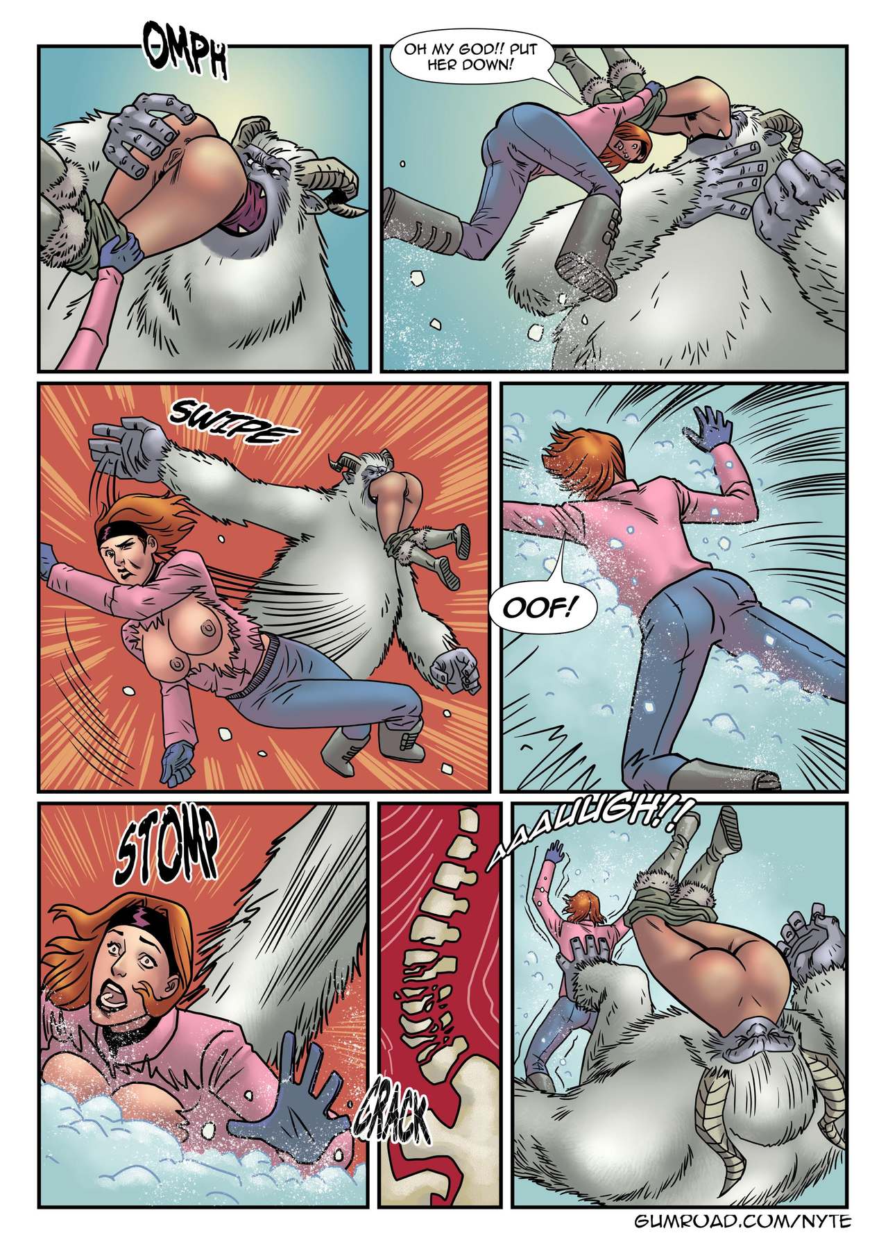 Cryptid Series: Yeti page 4 full