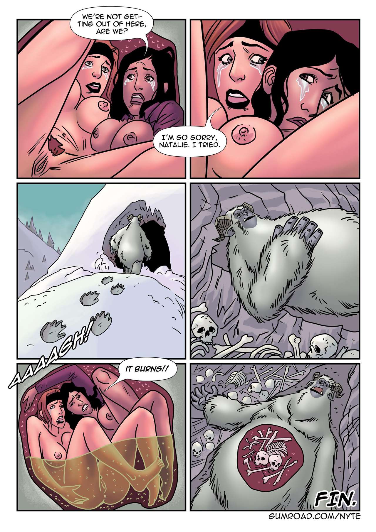Cryptid Series: Yeti page 8 full
