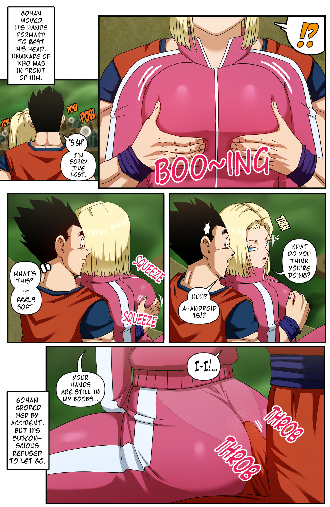 Android 18 & Gohan 2 page 3 full