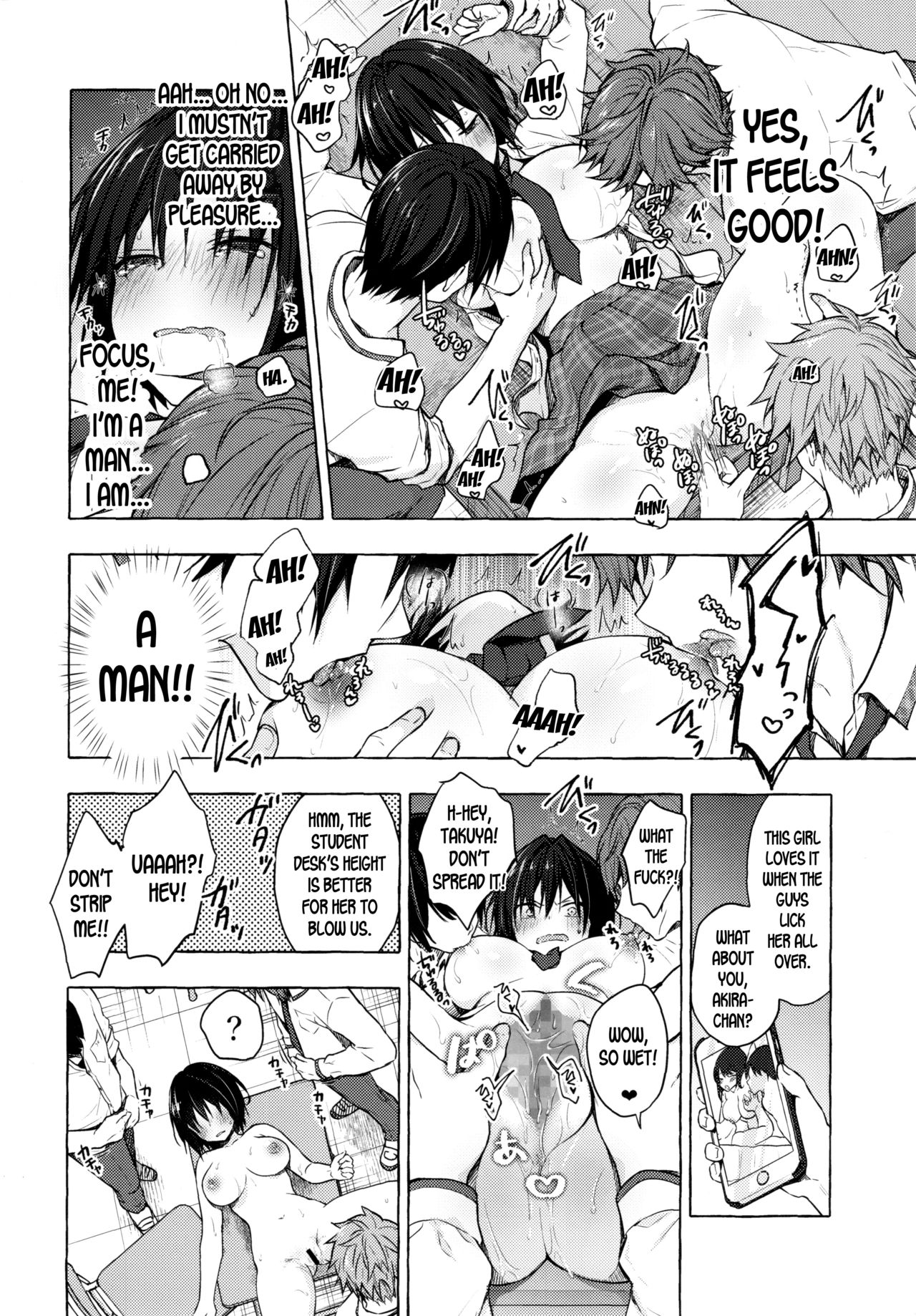 TS Akira-kun no Seiseikatsu 3 | Genderbent Akira-kun's Sex Life 3 page 9 full