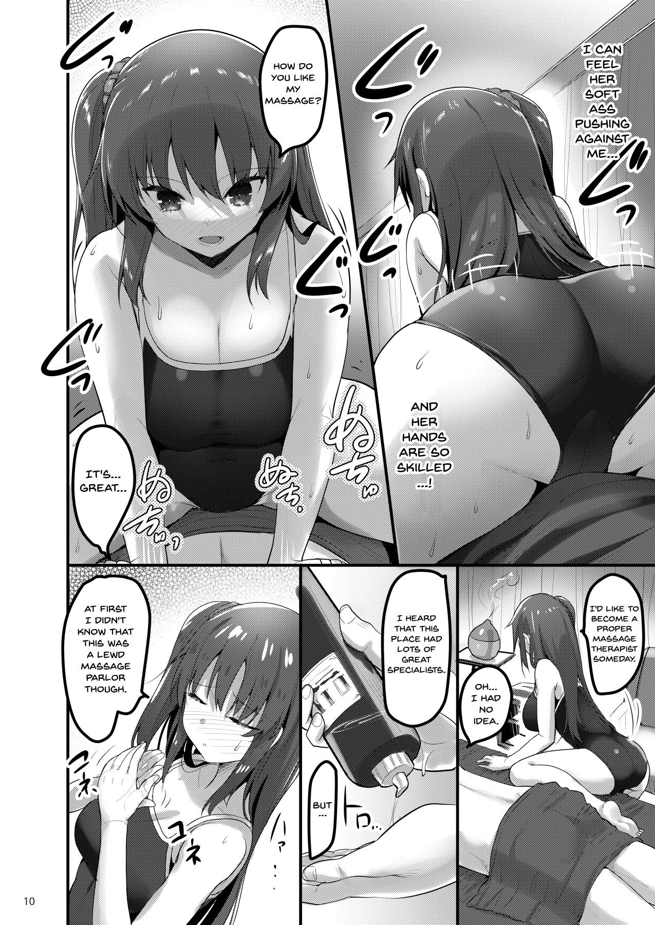 Ecchi na Massage-ya ni Kitara Classmate ga Dete Kita Hanashi | A Story Of Going Out To Get a Massage And The One Who Shows Up Is My Classmate page 9 full
