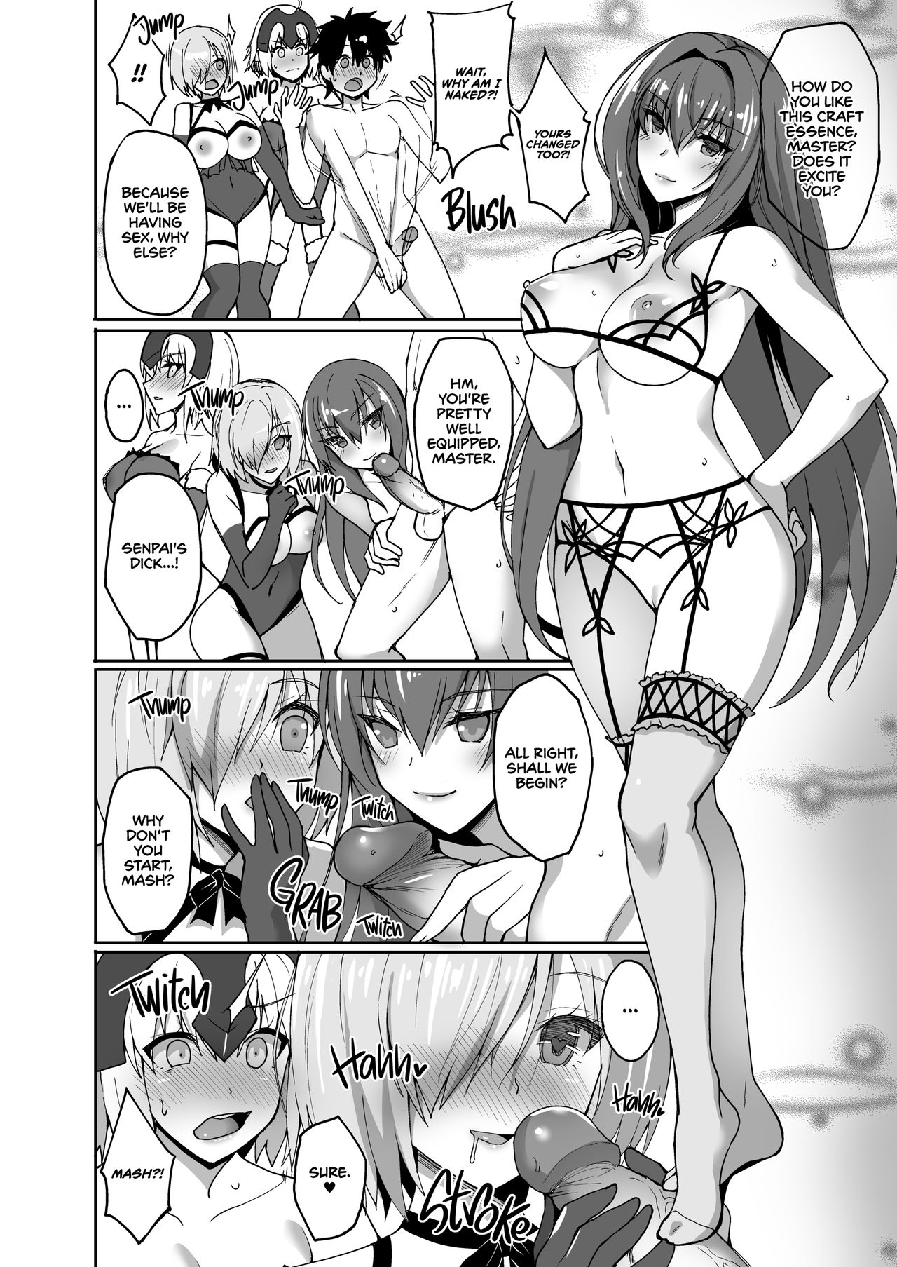 Shishou ga Michibiku Chaldea Servant Harem Seikatsu | Chaldea Servant Harem  Life with Master - Page 5 - IMHentai