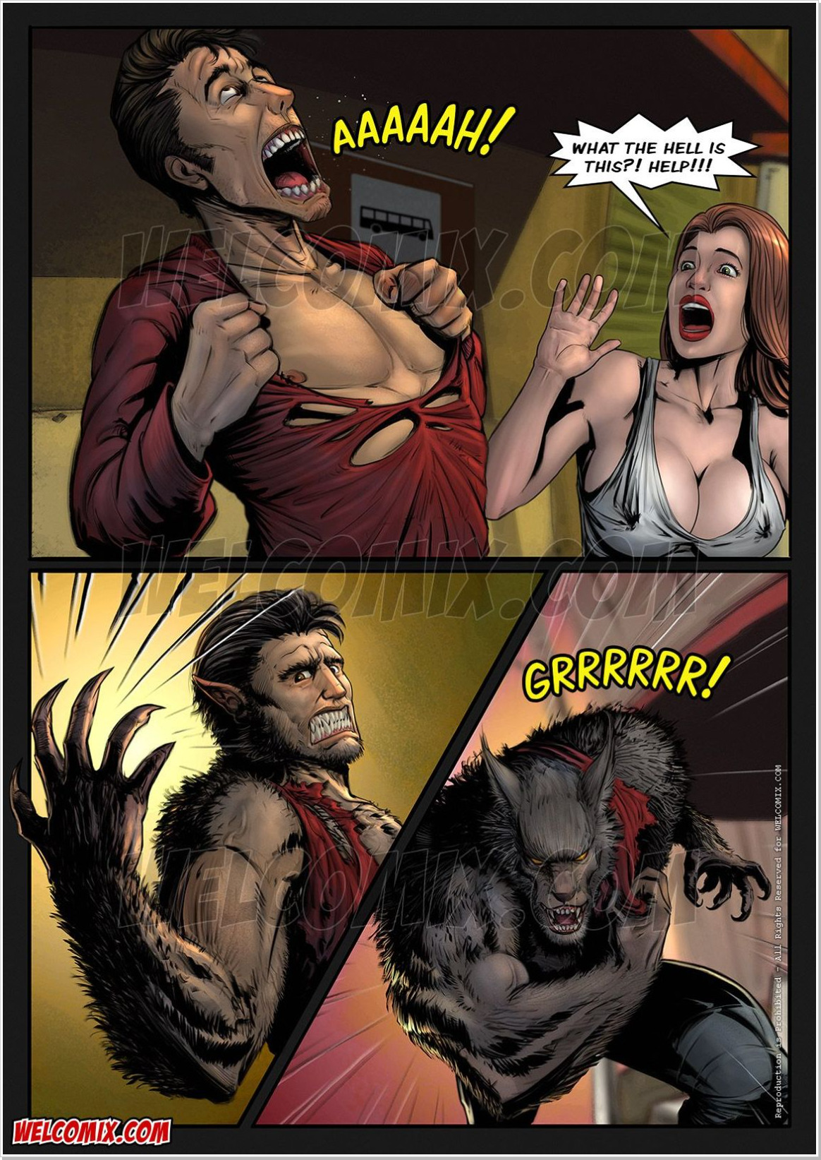 Monster Squad  - 1 - werewolf - english page 3 full