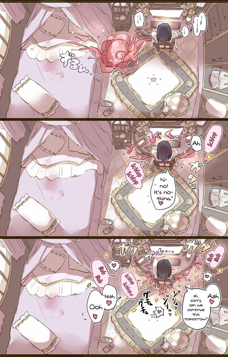 Ouchi de Yaru Koto Nai node Shokushu Shoukan Shite Ecchi ni Fukeru Mahou Shoujo page 5 full