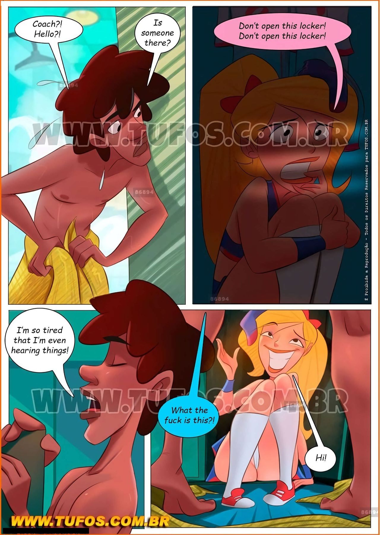 College Perverts  - 5 - Basketball Game - english page 5 full
