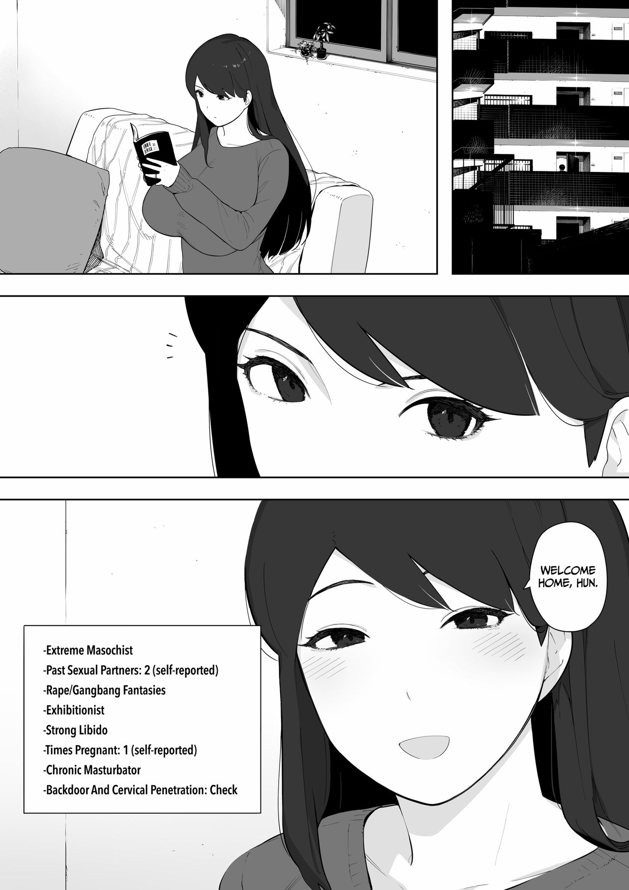 Aisai, Doui no Ue, Netorare Roshutsu |  Cucked With_My Consent My Exhibitionist Wife page 2 full