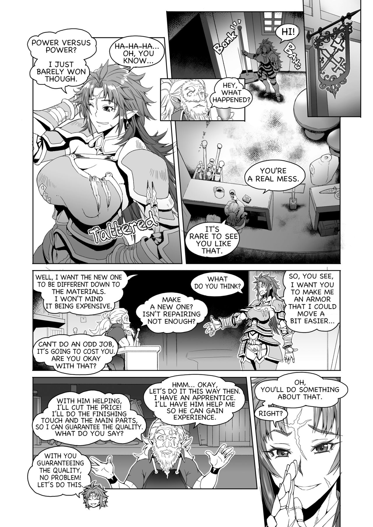 hiiro no tui to muku no miya | Dora the Readhead page 3 full