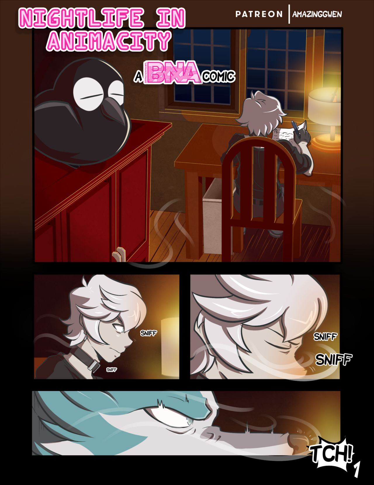 Nightlife in Animacity page 1 full