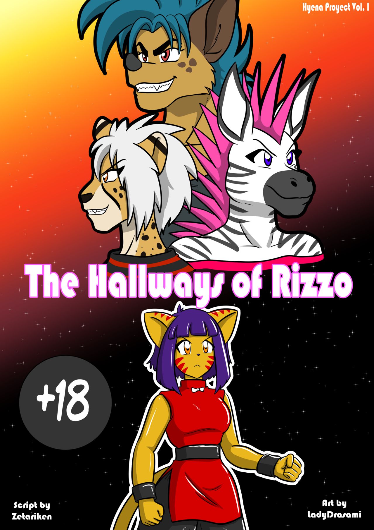 Hyena Project Vol. I - The Hallways of Rizzo page 1 full