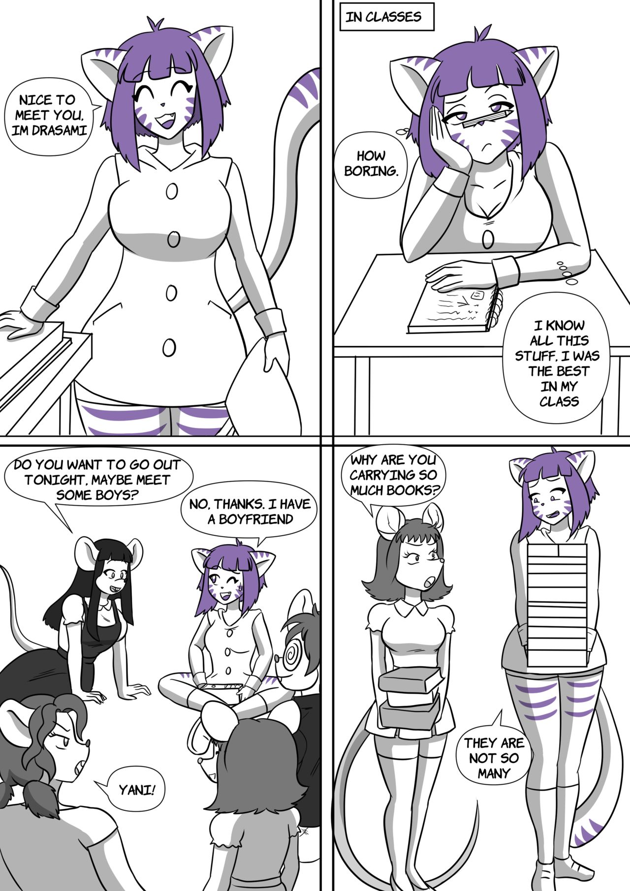 Hyena Project Vol. I - The Hallways of Rizzo page 10 full