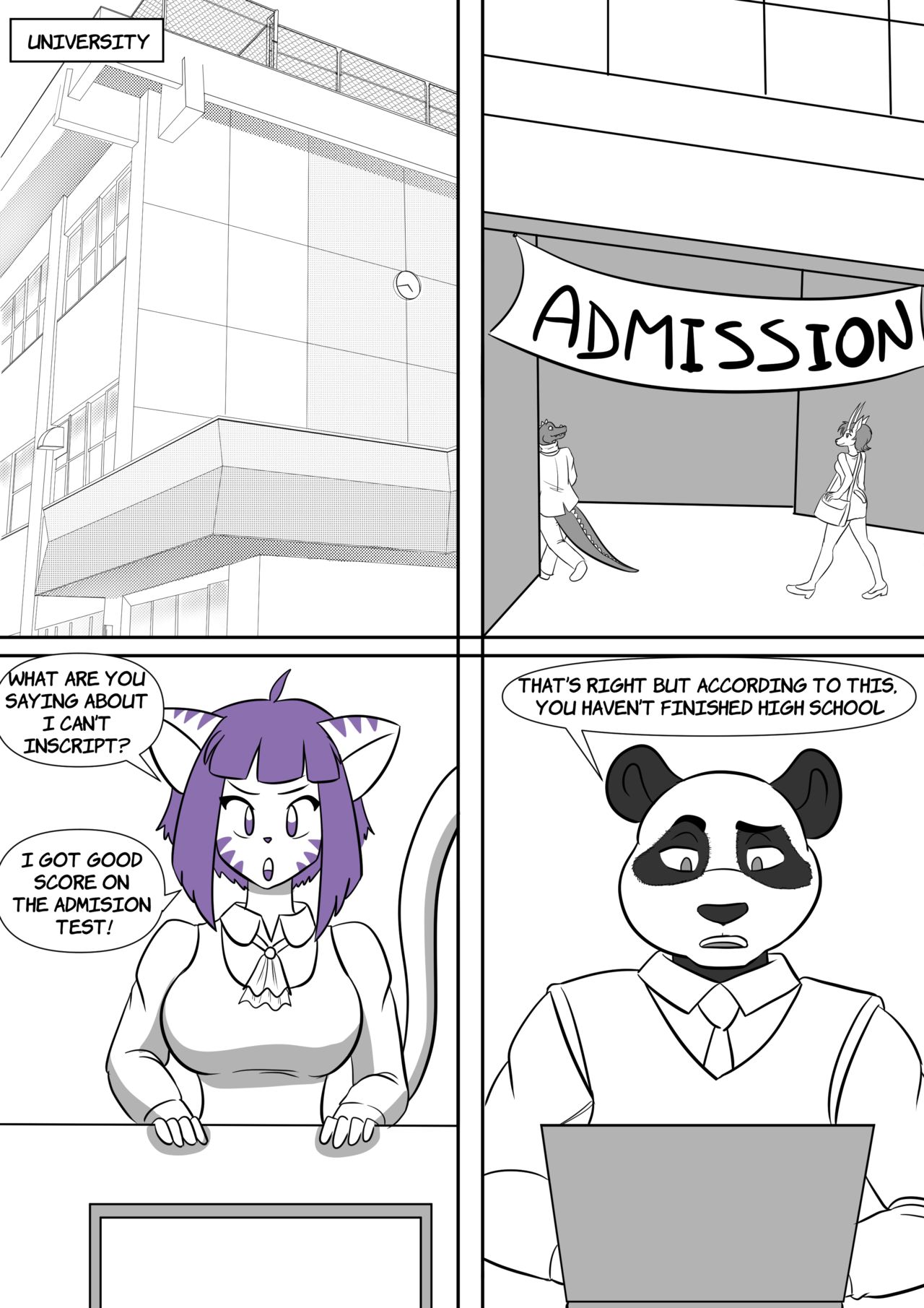 Hyena Project Vol. I - The Hallways of Rizzo page 4 full