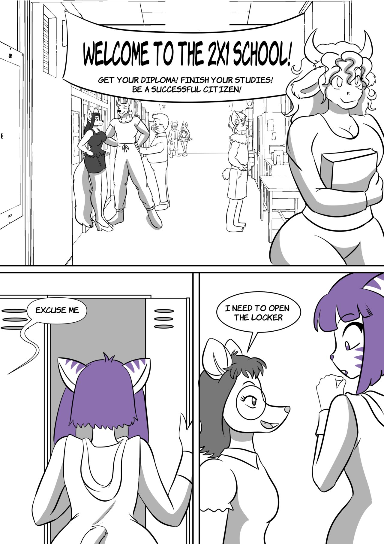 Hyena Project Vol. I - The Hallways of Rizzo page 6 full