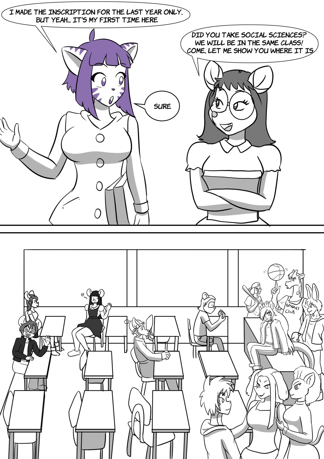Hyena Project Vol. I - The Hallways of Rizzo page 8 full