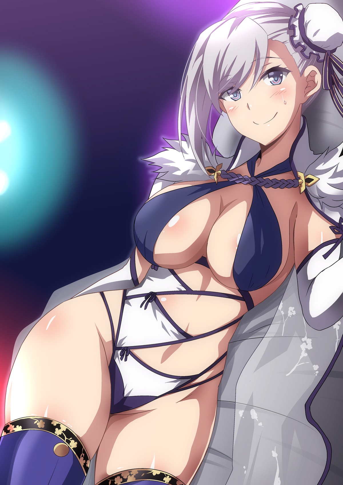 Summary of Swimsuit Musashi-chan page 1 full