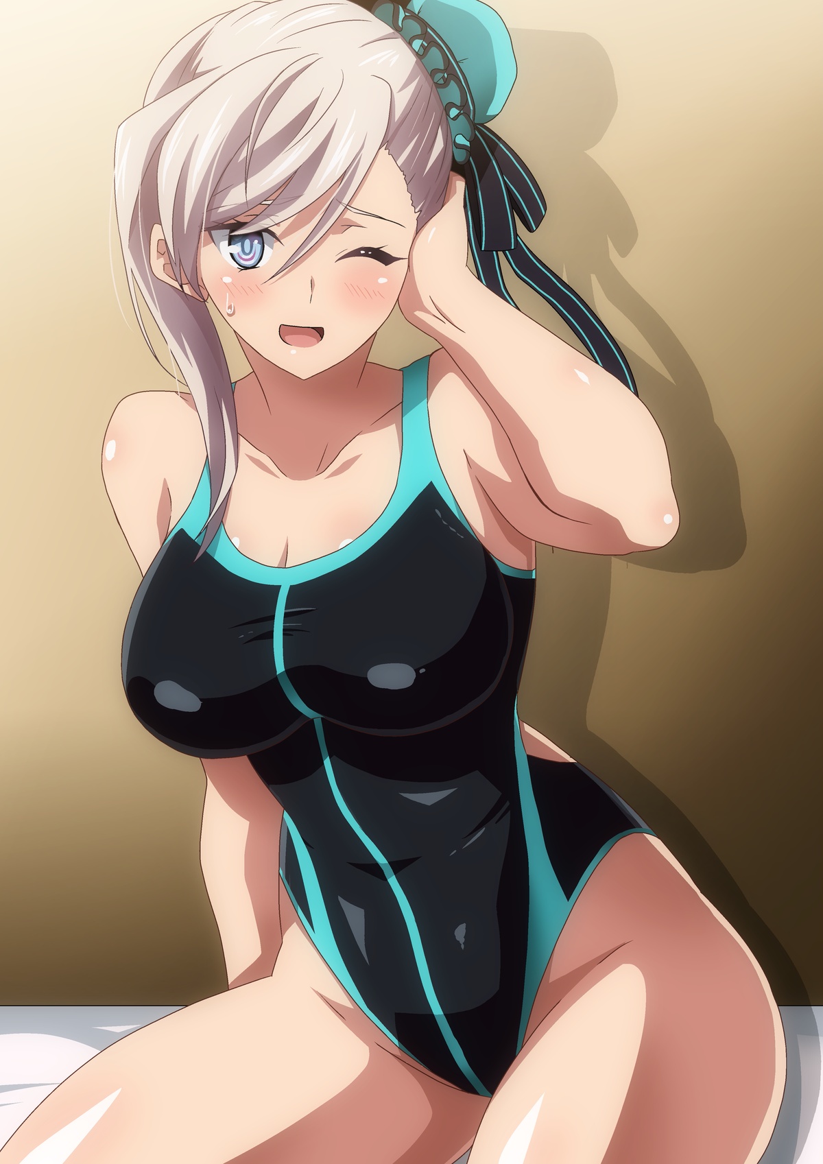 Summary of Swimsuit Musashi-chan page 8 full