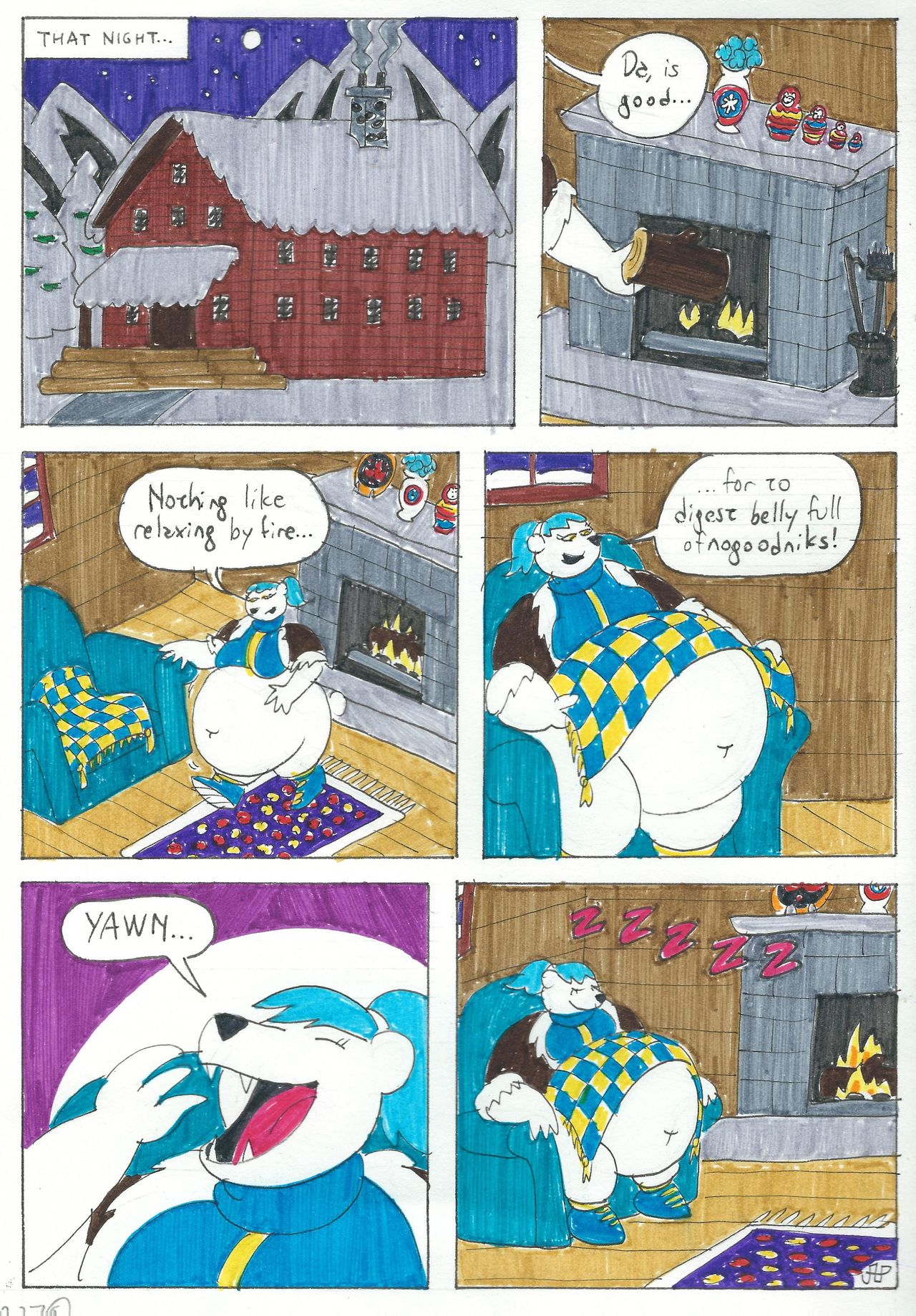Glacia and the Boarding Bums page 7 full