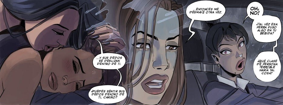 Violet White in Fled page 10 full