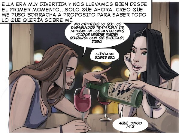 Violet White in Fled page 9 full