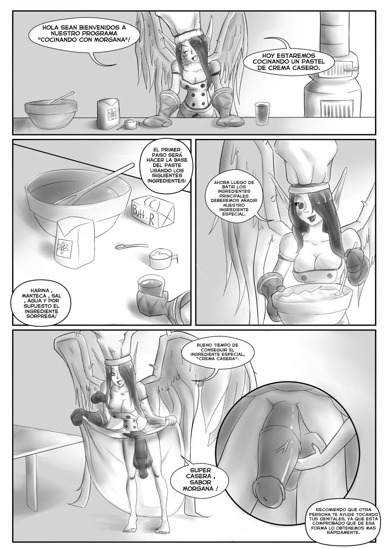 Cooking with Morgana page 1 full