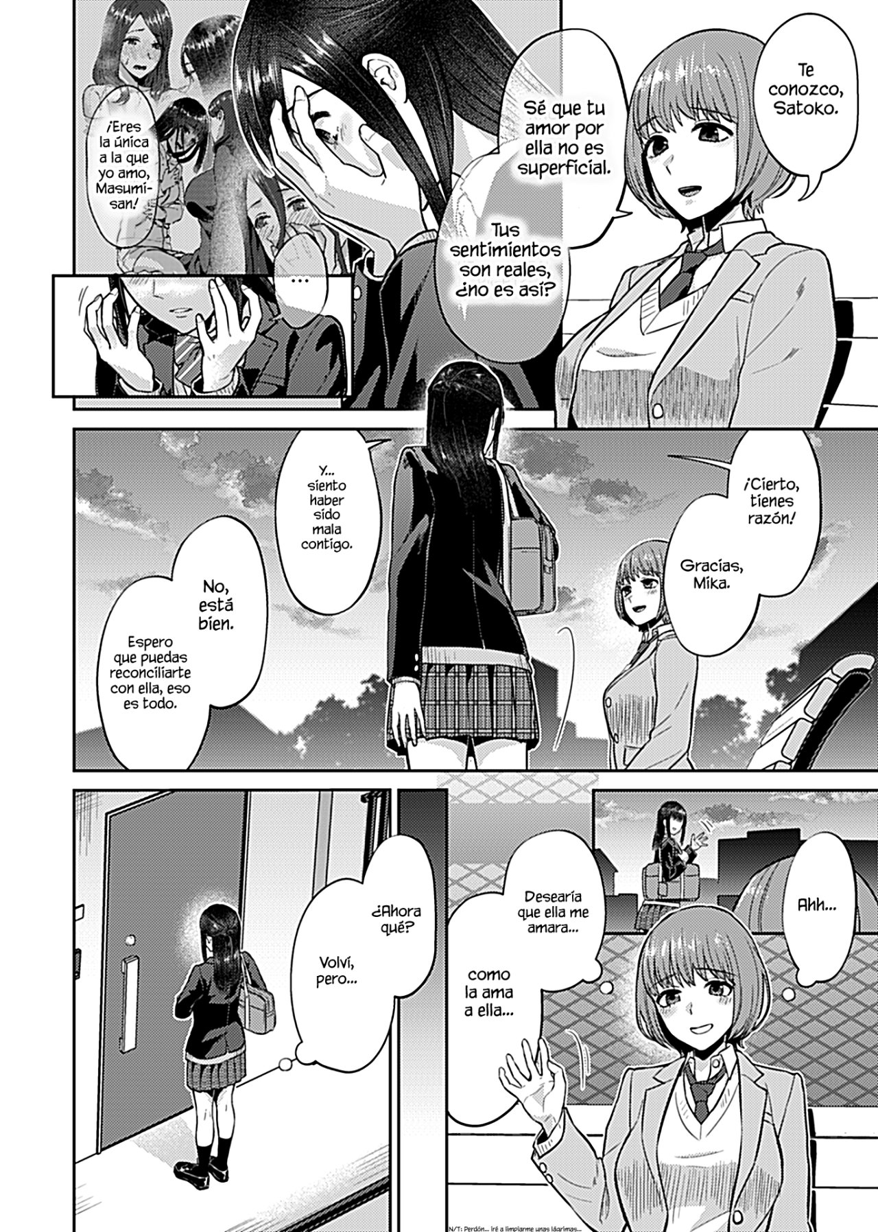 Saki Midareru wa Yuri no Hana Ch. 6丨Las flores de lirio florecen confundidas 6 page 5 full