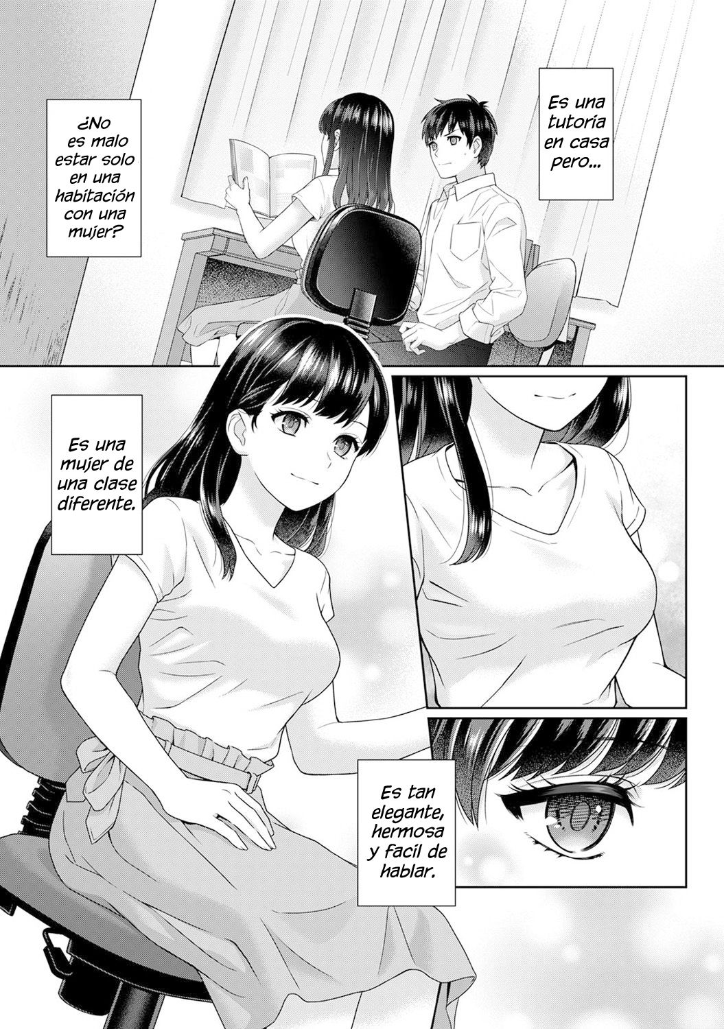 Sensei to Boku Ch. 1 Zenpen page 6 full