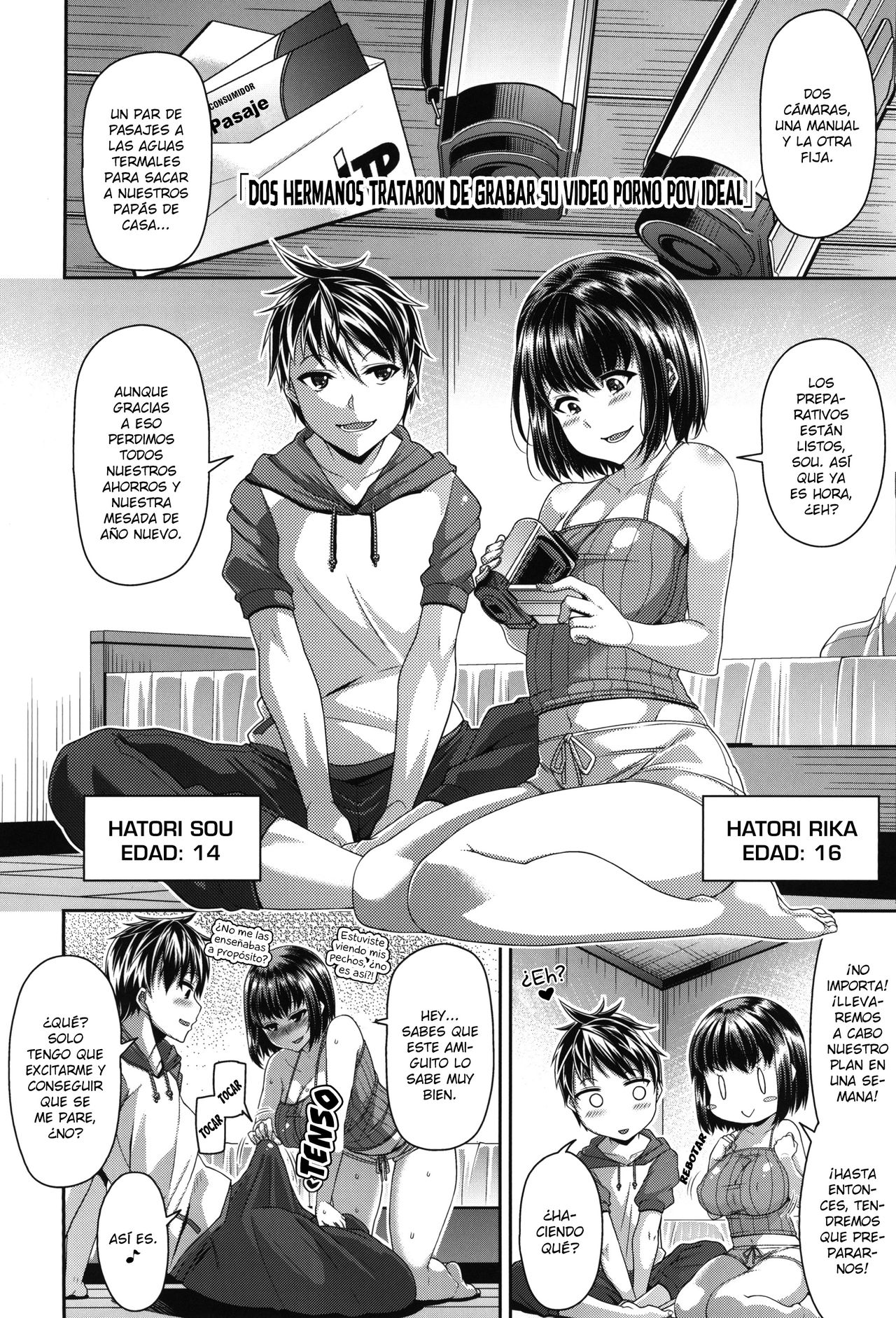 HAMEDORI no YATSU♥  _ Esa Cosa del Sexo POV♥ page 4 full