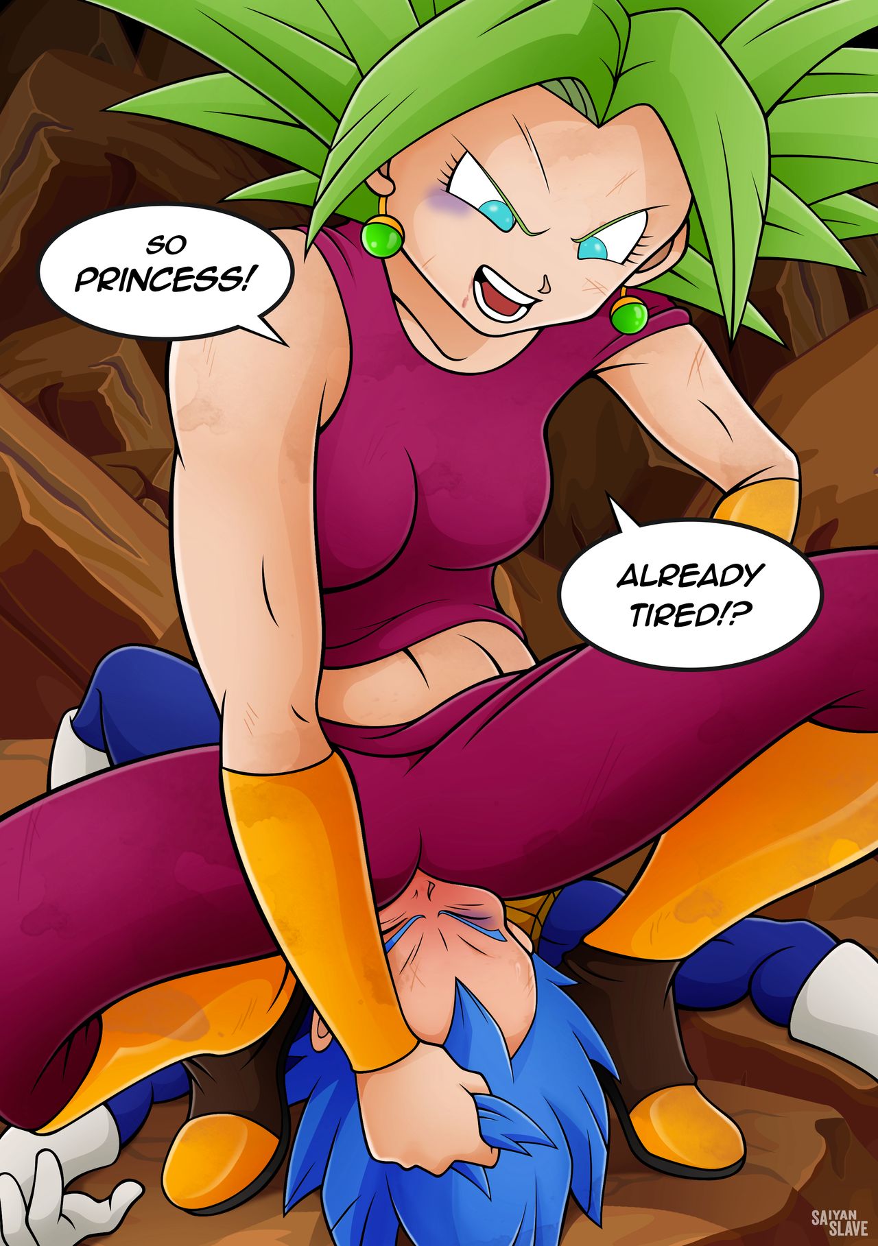 Saiyan Slave Page Imhentai