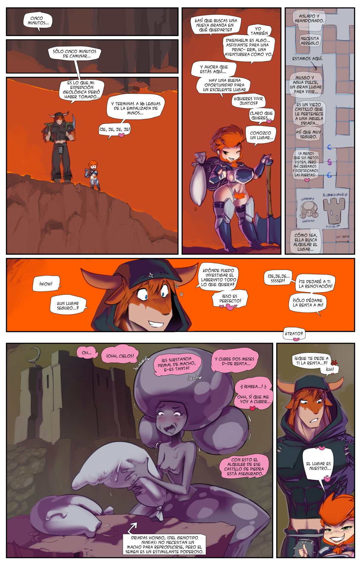 - Minotaurs VS Dwarves -  Complete page 10 full